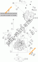 CULATA para KTM 690 DUKE WHITE 2017