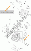 CULATA para KTM 690 DUKE WHITE 2017