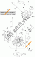 CULATA para KTM 690 DUKE WHITE ABS 2016