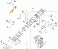 INYECCION para KTM 690 DUKE WHITE ABS 2016