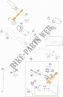 MANILLAR / MANDOS para KTM 690 DUKE WHITE ABS 2016
