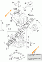 CULATA para KTM 690 DUKE BLACK ABS 2013