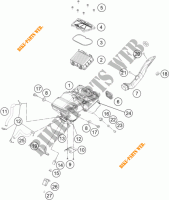 FILTRO DEL AIRE para KTM 390 DUKE WHITE 2018