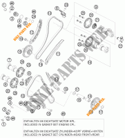 DISTRIBUCION para KTM 1190 RC8 R TRACK 2012