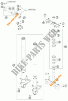 HORQUILLA / TIJA DIRECCION para KTM 1190 RC8 R TRACK 2012