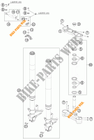 HORQUILLA / TIJA DIRECCION para KTM 1190 RC8 R TRACK 2011