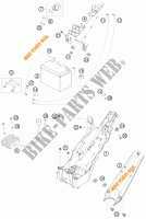 BATERIA para KTM 1190 RC8 R TRACK 2010