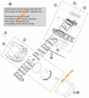 CILINDRO para KTM 1190 RC8 R TRACK 2010
