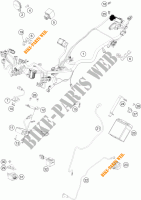 INSTALACION ELECTRICA para KTM 390 DUKE WHITE ABS 2016