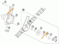 BOMBA DE AGUA para KTM 390 DUKE WHITE ABS 2015