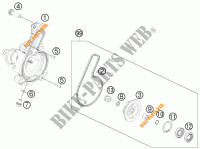 BOMBA DE AGUA para KTM 390 DUKE WHITE ABS 2015