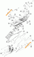 ESCAPE para KTM 1190 RC8 R WHITE 2015