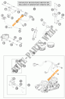 INYECCION para KTM 1190 RC8 R WHITE 2015