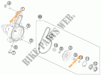 BOMBA DE AGUA para KTM 390 DUKE WHITE ABS 2014
