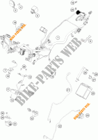 INSTALACION ELECTRICA para KTM 390 DUKE WHITE ABS 2014
