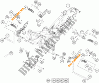 BASTIDOR para KTM 390 DUKE WHITE ABS 2013