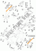 BASTIDOR para KTM 1190 RC8 R WHITE 2014