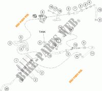 EVAPORATIVE CANISTER para KTM 250 DUKE ORANGE NON ABS 2018