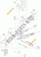 BASCULANTE para KTM 200 DUKE ORANGE NON ABS 2013