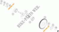 BALANCEADOR para KTM 200 DUKE ORANGE ABS 2013