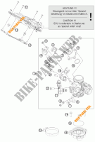 INYECCION para KTM 200 DUKE ORANGE 2012