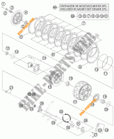 EMBRAGUE para KTM 1190 RC8 R WHITE 2012