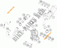 ESCAPE para KTM 125 DUKE ORANGE 2017