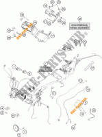 INSTALACION ELECTRICA para KTM 125 DUKE ORANGE 2017