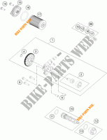BOMBA DE OLIO para KTM 125 DUKE WHITE ABS 2016