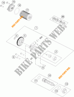 BOMBA DE OLIO para KTM 125 DUKE WHITE ABS 2015