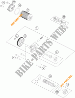 BOMBA DE OLIO para KTM 125 DUKE ORANGE ABS 2013