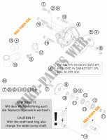 BOMBA DE AGUA para KTM 950 SUPER ENDURO R 2007