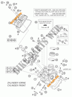 CULATA DELANTERA para KTM 950 SUPER ENDURO R 2007