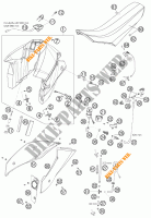 DEPOSITO / ASIENTO para KTM 950 SUPER ENDURO R 2006