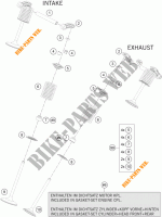 VALVULA para KTM 1190 RC8 R BLACK 2012
