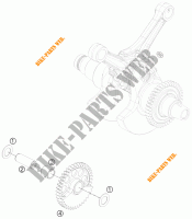 BALANCEADOR para KTM 1190 RC8 R WHITE 2012
