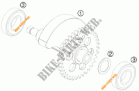 BALANCEADOR para KTM 690 ENDURO R 2012