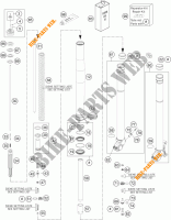 HORQUILLA (PIEZAS) para KTM 690 ENDURO R 2012
