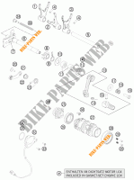 SELECTOR CAMBIO para KTM 690 ENDURO R 2012