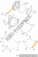 TAPA DE EMBRAGUE para KTM 1290 SUPER ADVENTURE S BLACK 2018