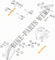 FARO / PILOTO TRASERO para KTM 1290 SUPER ADVENTURE R 2018