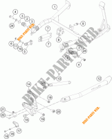 CABALLETE LATERAL / CENTRAL para KTM 1290 SUPER ADVENTURE T 2017