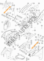 PLASTICOS para KTM 1290 SUPER ADVENTURE T 2017