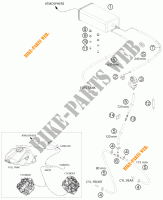 EVAPORATIVE CANISTER para KTM 1190 RC8 R BLACK 2011