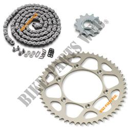 DRIVETRAIN KIT RC8/-R 17Z/38T