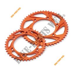 REAR SPROCKET 50T ORANGE