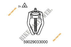 EXTRACTOR FOR TIMING GEAR