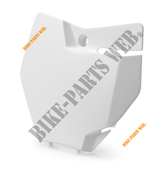 START NUMBER PLATE WHITE  2016