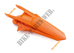 REAR FENDER SX ORANGE 16