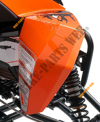 FRONT FENDER R/S ORANGE